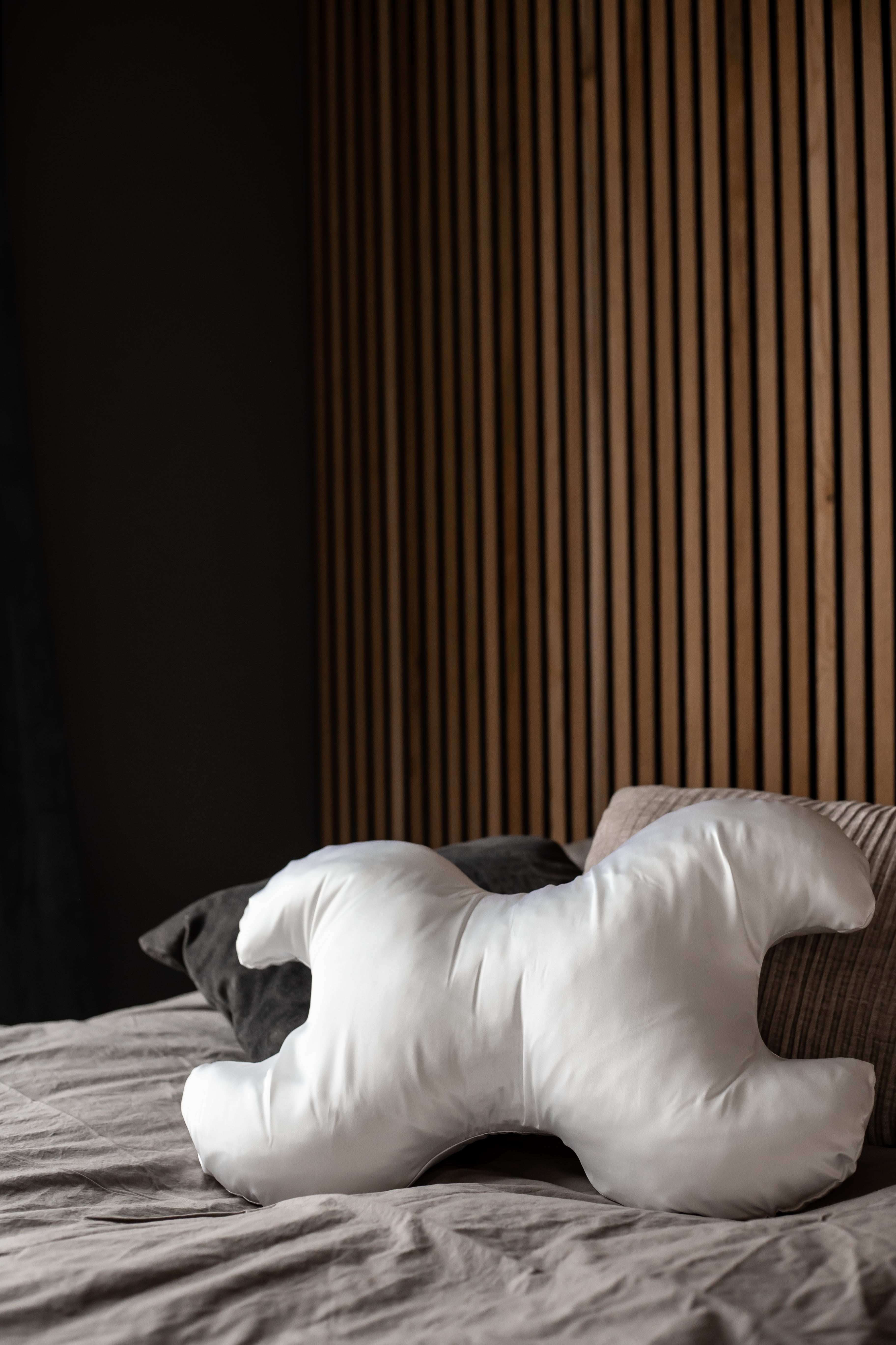 Le Grand silke pudebetræk - hvid